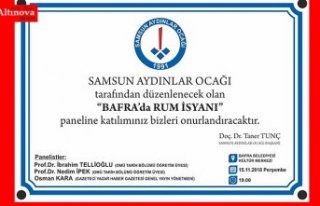 “Bafra'da Rum İsyanı” Paneline Davet