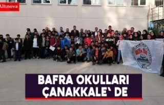 BAFRA OKULLARI ÇANAKKALE' DE