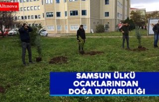 SAMSUN ÜLKÜ OCAKLARINDAN DOĞA DUYARLILIĞI