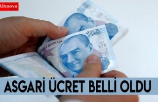 Asgari ücret BELLİ OLDU