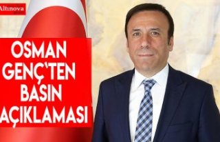 Osman Genç`ten basın açıklaması