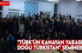 "Türk’ün Kanayan yarası Doğu Türkistan"...