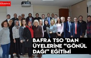 Bafra TSO ’dan Üyelerine “Gönül Dağı” Eğitimi