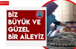 BİZ BÜYÜK VE GÜZEL BİR AİLEYİZ