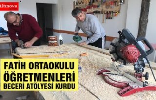 FATİH ORTAOKULU ÖĞRETMENLERİ BECERİ ATÖLYESİ...