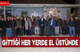 GİTTİĞİ HER YERDE EL ÜSTÜNDE