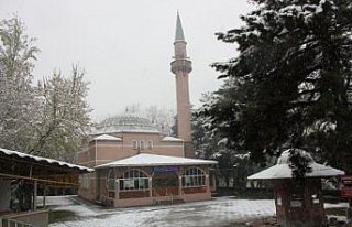 Amasya'da kar yağışı