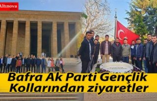 Bafra Ak Parti Gençlik Kollarından ziyaretler