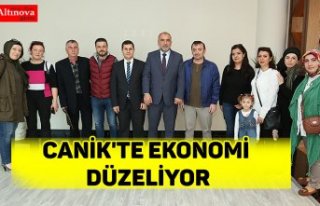 Canik'te ekonomi düzeliyor