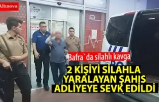 2 kişiyi yaralamıştı! Adliyeye sevk edildi