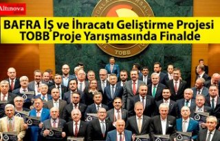 BAFRA İŞ ve İhracatı Geliştirme Projesi TOBB...