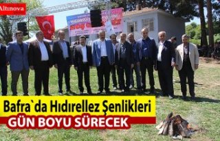 Bafra`da Hıdırellez Şenlikleri