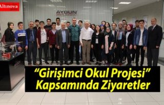 “Girişimci Okul Projesi” Kapsamında Ziyaretler