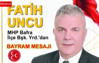 Fatih Uncu'dan Bayram Mesajı