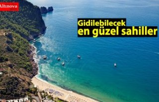 Gidilebilecek en güzel sahiller