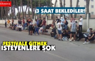 FESTİVALE GİTMEK İSTEYENLERE ŞOK