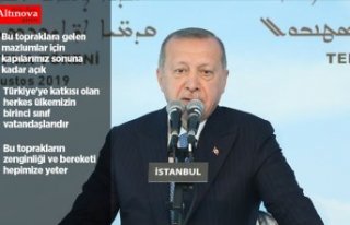 Cumhurbaşkanı Erdoğan Süryani Kilisesi'nin...