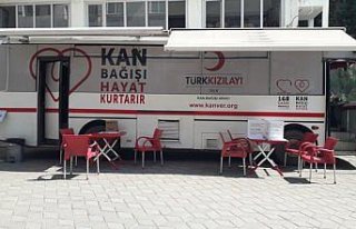 Doğankent'te kan bağışı kampanyası