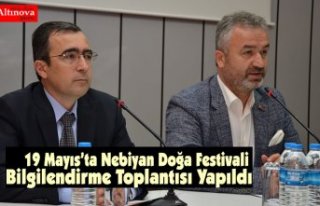 19 Mayıs’ta Nebiyan Doğa Festivali Bilgilendirme...