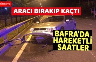 BAFRA'DA HAREKETLİ SAATLER