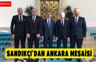 SANDIKÇI'DAN ANKARA MESAİSİ