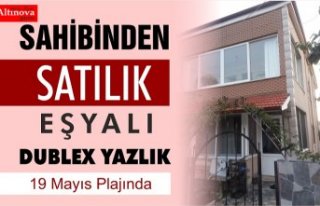 19 MAYIS'TA SATILIK DENİZE SIFIR DUBLEKS YAZLIK