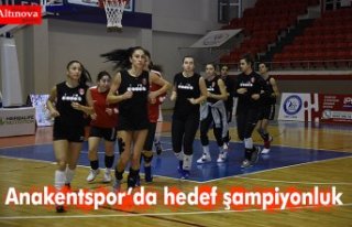 Anakentspor’da hedef şampiyonluk