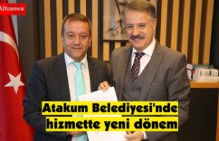 Atakum Belediyesi'nde hizmette yeni dönem