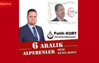 Fatih Kurt'tan Alperenler Günü mesajı