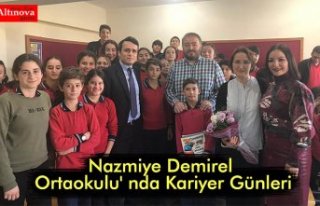 Nazmiye Demirel Ortaokulu' nda Kariyer Günleri