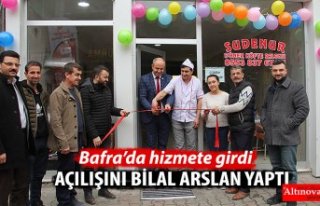 AÇILIŞINI BİLAL  ARSLAN GERÇEKLEŞTİRDİ