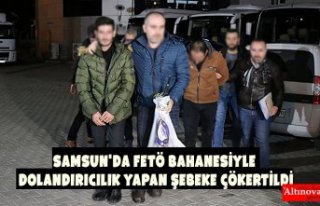 Samsun'da FETÖ bahanesiyle dolandırıcılık...