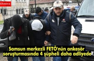 Samsun merkezli FETÖ'nün ankesör soruşturmasında...