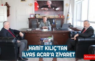 HAMİT KILIÇ’TAN İLYAS ACAR’A ZİYARET