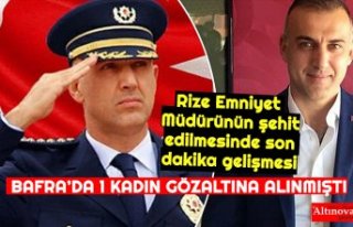 Rize Emniyet Müdürünün şehit edilmesinde son...