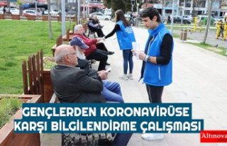 GENÇLERDEN KORONAVİRÜSE KARŞI BİLGİLENDİRME...