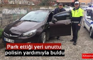 Park ettiği yeri unuttuğu aracını 3 gün sonra...