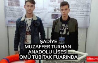 ŞADİYE-MUZAFFER TURHAN ANADOLU LİSESİ OMÜ TÜBİTAK...