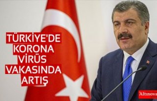 TÜRKİYE'DE KORONA VİRÜS VAKASINDA ARTIŞ