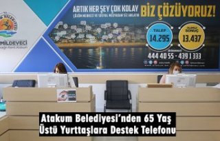 Atakum Belediyesi’nden 65 Yaş Üstü Yurttaşlara...