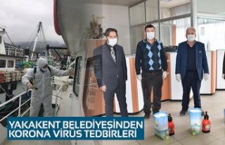 YAKAKENT BELEDİYESİNDEN KORONA VİRÜS TEDBİRLERİ