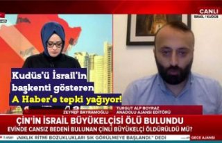 Kudüs'ü İsrail'in başkenti gösteren...