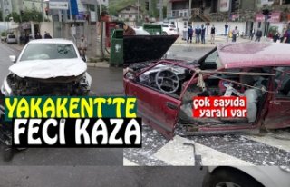 YAKAKENT'TE KAZA! çok sayıda yaralı var