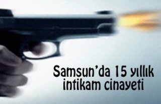 SAMSUN'DA 15 YILLIK İNTİKAM CİNAYETİ