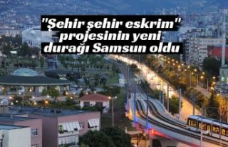 "Şehir şehir eskrim" projesinin yeni durağı Samsun oldu