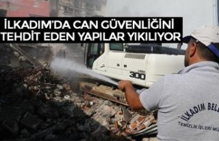 İLKADIM’DA CAN GÜVENLİĞİNİ TEHDİT EDEN...