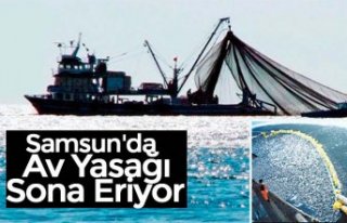 Samsun'da  Av Yasağı Sona Eriyor