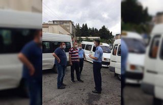 Trabzon'da Kovid-19 denetimleri