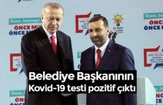 Belediye Başkanının Kovid-19 testi pozitif çıktı