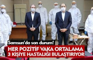 HER POZİTİF VAKA ORTALAMA 3 KİŞİYE HASTALIĞI...